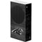 NFL Carolina Panthers Black & White Xbox Series S Console Skin